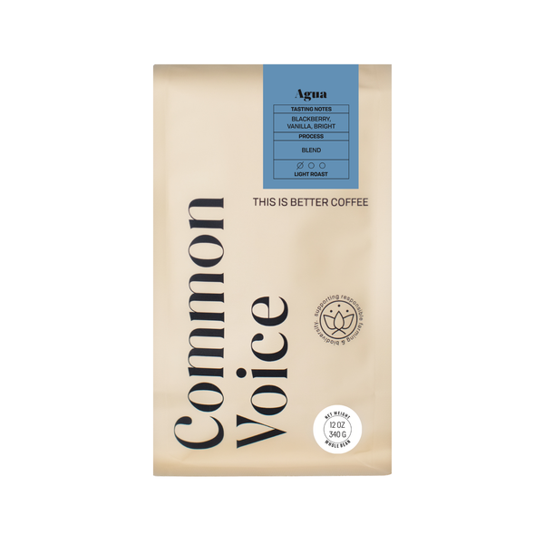 Agua Common Voice Coffee – 8&R Coffee Co