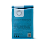 Back of the bag of coffee for Agua coffee by Common Voice