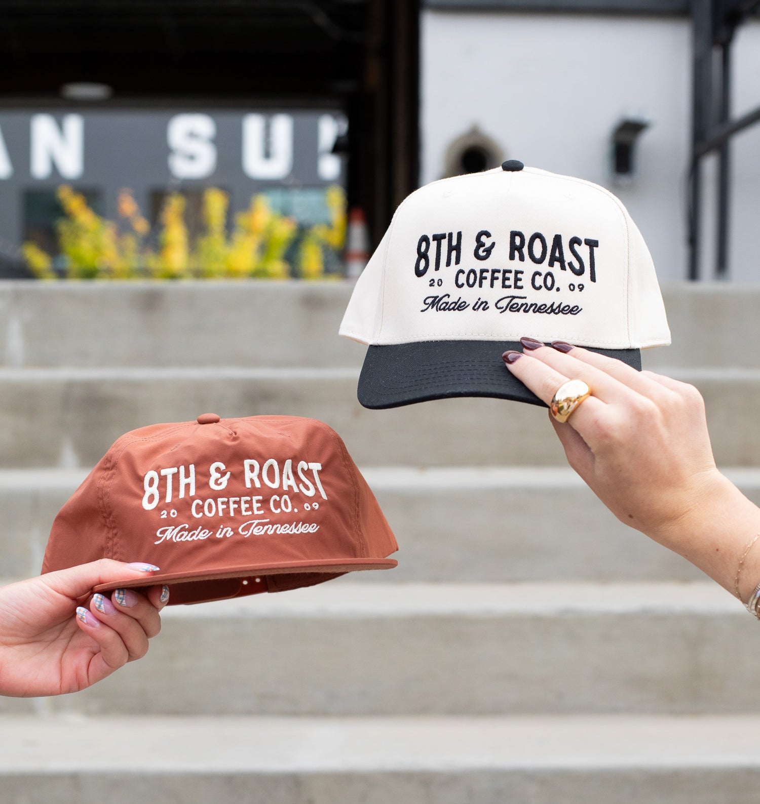 Trucker Hat - Black/Tan